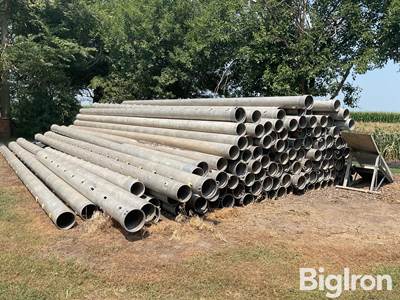 Hastings 10” gated Aluminum Irrigation Pipe