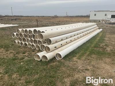 10” PVC Gated Pipe