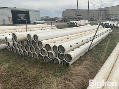 10” PVC Gated Pipe