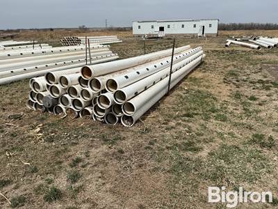 8” PVC Gated Pipe