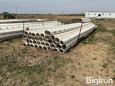8” PVC Gated Pipe