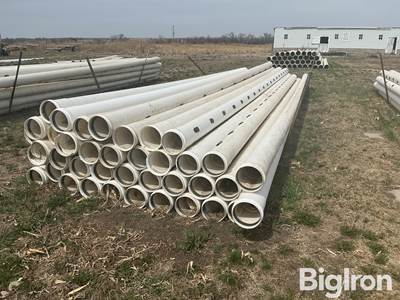 8” PVC Gated Pipe