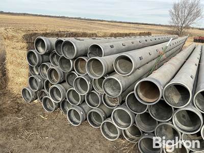 Aluminum 10" x 22" Gated Pipe