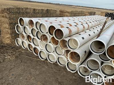 PVC 10" x 22" Gated Pipe