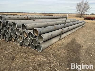 Aluminum 10" x 30" Spaced Gated Pipe