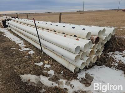 8" PVC Gated Irrigation Pipe