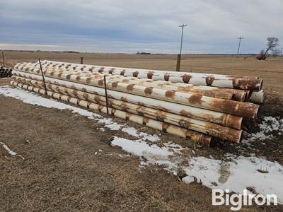 8" PVC Gated Irrigation Pipe