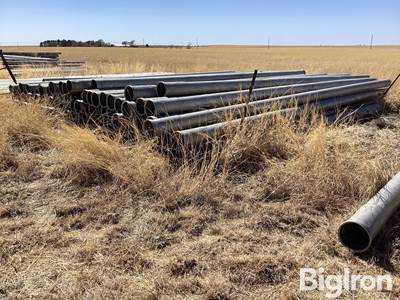 Galvanized 24’ Flood Irrigation Pipe