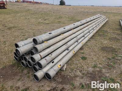6"x30' Aluminum Gated Irrigation Pipe