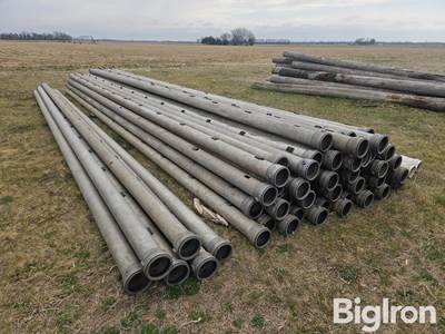 6"X30' Aluminum Gated Irrigation Pipe