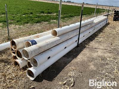 8” Plastic Irrigation Pipe
