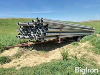 Lindsay Ringlock 6” Aluminum Irrigation Pipe w/ Trailer