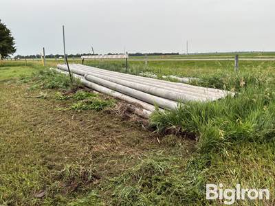 8” Aluminum Main Line Irrigation Pipe