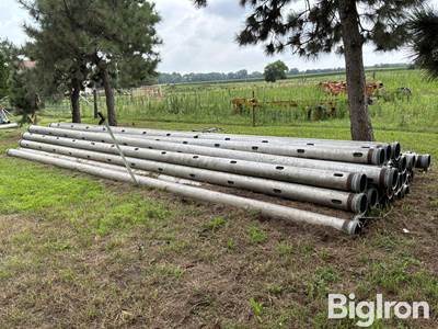 8” Gated Aluminum Irrigation Pipe