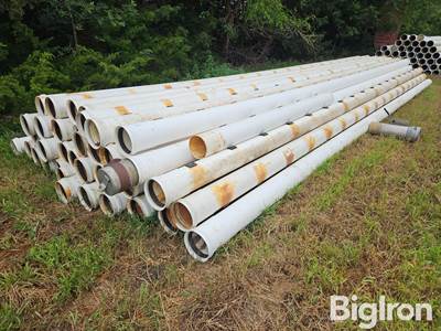 8" Plastic Irrigation Pipe