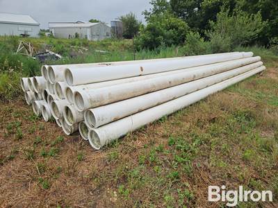 10" Plastic Irrigation Pipe