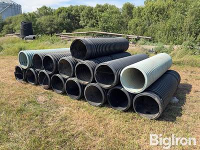 18” Black Plastic Pipe