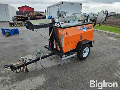 2013 Wanco WLT-4M Vertical Mast Diesel Light Tower