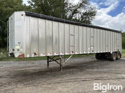 2006 Peerless T/A Aluminum Live Bottom Commercial Trailer