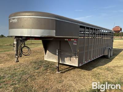2019 Delta 24' T/A Livestock Trailer