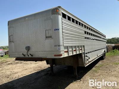 1996 Eby T/A Ground Load Livestock Trailer