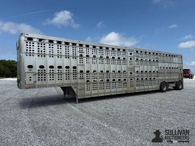 2009 EBY 53' T/A Livestock Pot Trailer