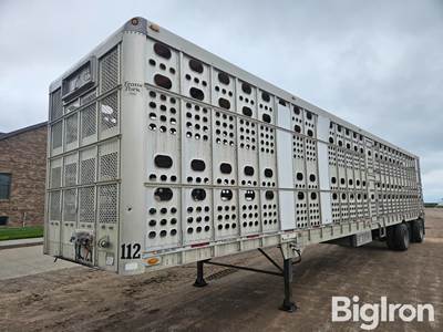 2012 EBY Trans Pork T/A Aluminum Livestock Trailer