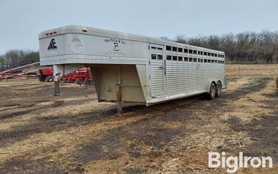 2007 Elite 26' T/A Aluminum Livestock Trailer
