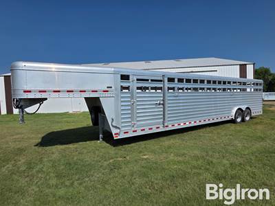 2023 Elite 8x32 T/A Aluminum Livestock Trailer