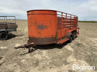 1970 Hale 16' T/A Livestock Trailer