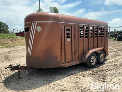 Kiefer Stockmaster Elite T/A Bumper Hitch Livestock Trailer