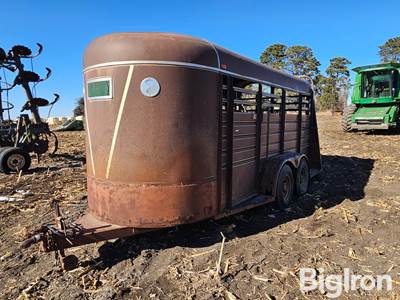 Kiefer Built 16' T/A Livestock Trailer