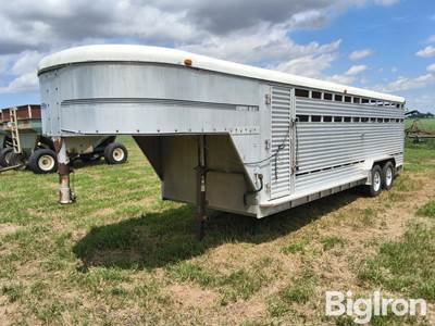 1989 Kiefer Built Livestock Trailer