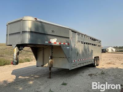 2002 Kiefer Built Livestock Trailer