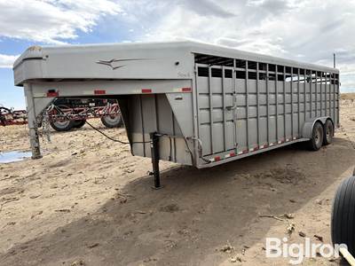 2013 Liberty Travalong 24' T/A Livestock Trailer
