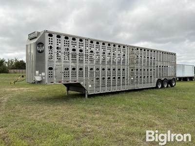 2019 Merritt Cattle Drive 53’ Tri/A DDL Livestock Trailer