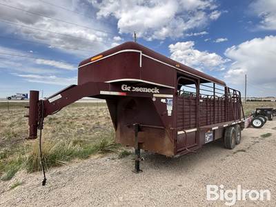 2013 Gooseneck 13-20' X 6' B7B1T T/A Livestock Trailer