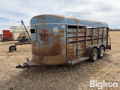 16' T/A Livestock Trailer