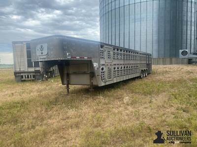 2018 Wilson Tri/A Gooseneck Livestock Trailer