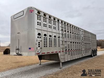 2018 Wilson PSDCL-402 53’ Silver Star Tri/A Livestock Trailer