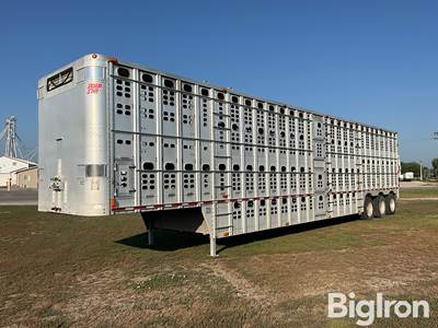 2012 Wilson PSDCL-402 53’ Silver Star Tri/A Livestock Trailer