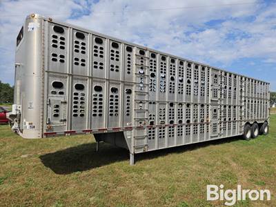 2007 Wilson PSDCL-402 Tri/A Aluminum Livestock Trailer