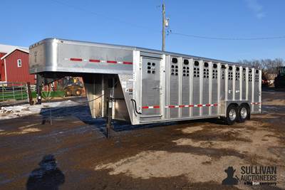 2025 Wilson PSGN-5724T T/A Livestock Trailer