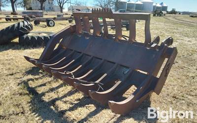 ACS Wheel Loader Root Rake w/Top Clamp