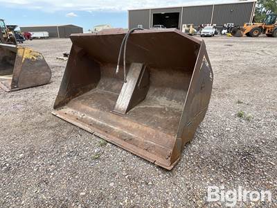 Dymax 3678D1 5 Yd 8'7" Roll-Out Wheel Loader Bucket, Hydraulic Dump, 103" Wide