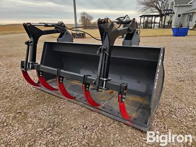 2025 Industrias America LB10G 10' Heavy Duty Wheel Loader Grapple Bucket Attachment