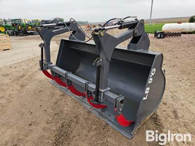 2025 Industrias America LB9G Heavy Duty Wheel Loader Grapple Bucket Attachment, Dual Hydraulics