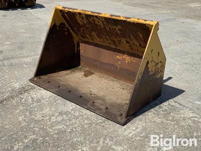 Used John Deere 244 56" Wheel Loader Bucket, 56"W x 30.5"D x 35"H