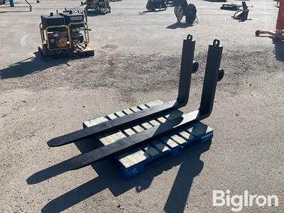 6" x 72" Heavy Duty Wheel Loader Forks