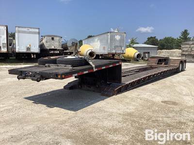 1999 Kalyn Siebert T/A Detachable Lowboy w/Pin-On 3rd Axle